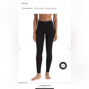 Icebreaker 260 Merino Wool Leggings